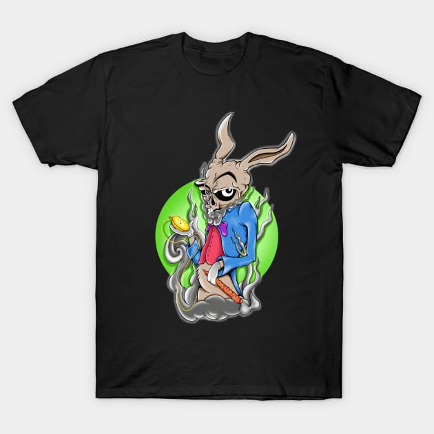 Rabbit from hell T-Shirt by VicInFlight